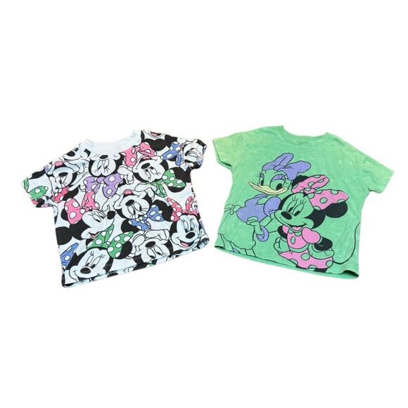 MINNIE Disney Two For One Minnie Mouse T Shirt Bundle - Size 3T - Picture 2 of 6